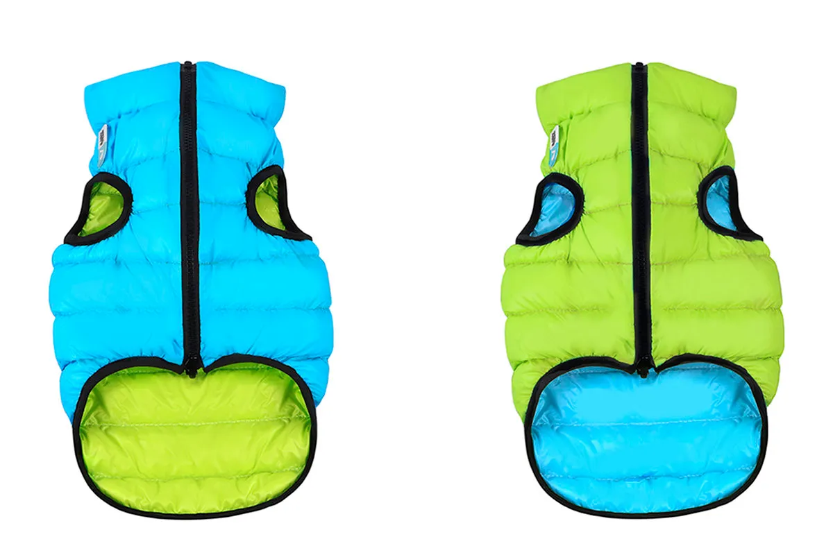 CoLLaR Airy Vest Курточка двоcтороння (салатово-блакитна), XS30