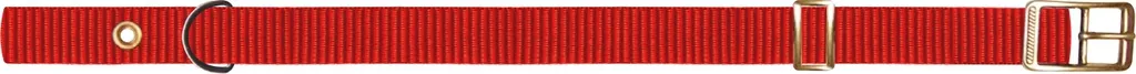 CoLLaR нашийник з нейлону регульований з пряжкою (червоний), W 25 мм, L 33-50 см