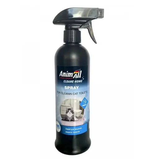 AnimAll Clean Home Спрей для чищення кошачих туалетів, 500мл