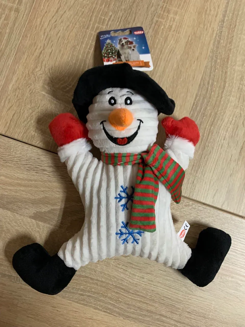 50684 Іграшка плюшева Xmas "Сніговичок"