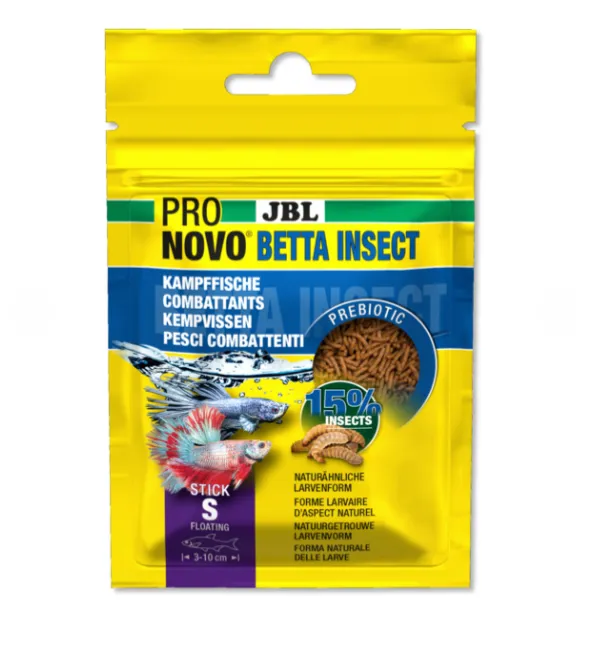 JBL Корм для риб ProNovo Betta Insect Stick S 20мл 3117000
