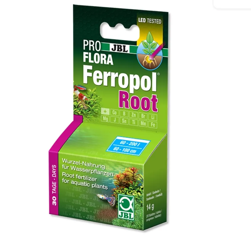 JBL PROFLORA Ferropol Tabs 30таб. для рослин в прісних акваріумах