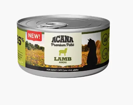 Консервований корм для котів Acana Lamb ягня 85г