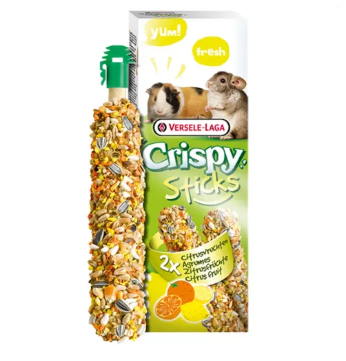 620663 VL Crispy Sticks Цитрус фрукти (Citrus Fruit) ласощі для шиншил та морських свинок 2*55г