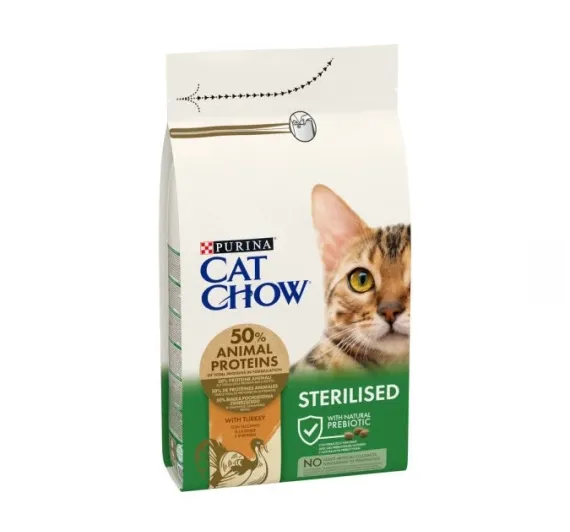 СаtChow Sterilised Індичка 1кг