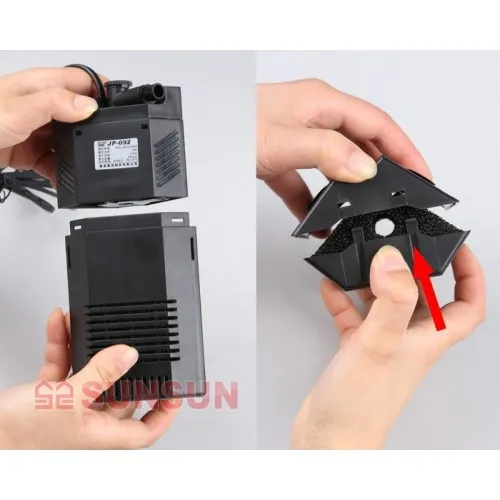 Фiльтр "Sun-Sun" кутовий JP-093 5W 450L/h
