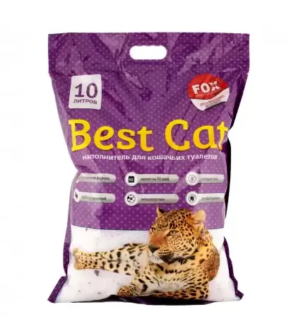 Best Cat Силікагелевий гігієнічний наповнювач, 10 л