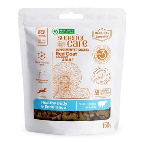 47660 NP SC Red Coat Healthy Body & Endurance Grain Free Lamb 150г