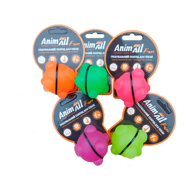 110595 AnimAll Fun 88142 Куля молекула 5 см помаранчева