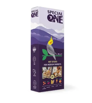 Палички SPECIAL ONE "Горіхові" для середніх птахів 90г PR242345