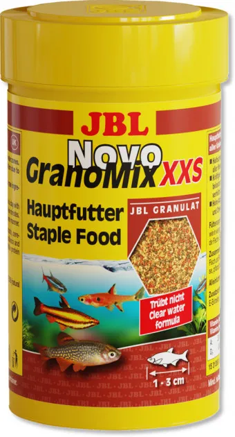 JBL Novo Grano Mix ХXS –корм гранульований для риб , 100 мл, (58 гр)
