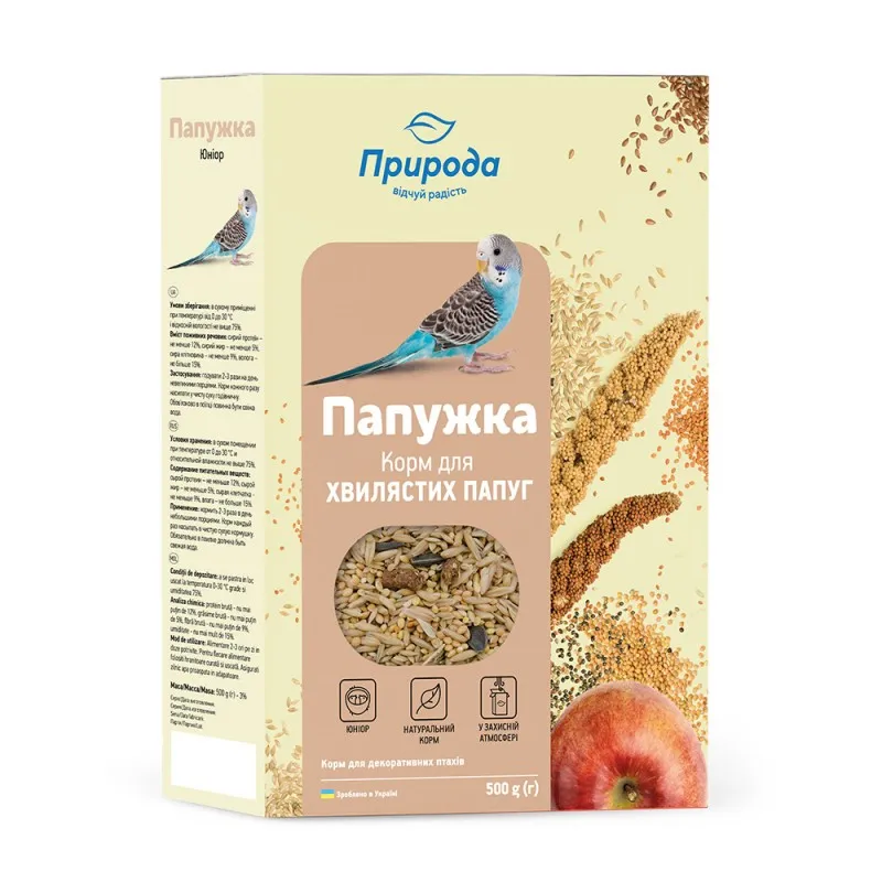 Корм Папужка "Юніор" 500гр.