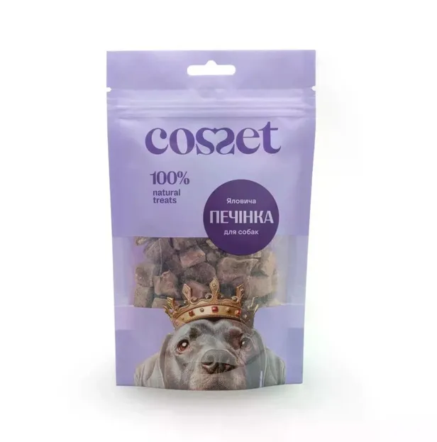 Cosset Яловича печінка для собак 40г