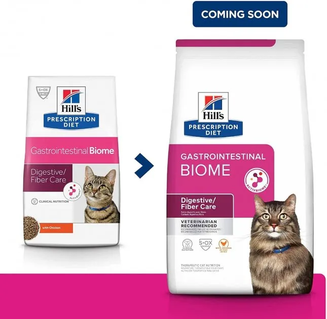 Hill's PD Feline Gastrointestinal Biome-швидка дія при діареї, розвиток корисних бактерій - 1,5кг