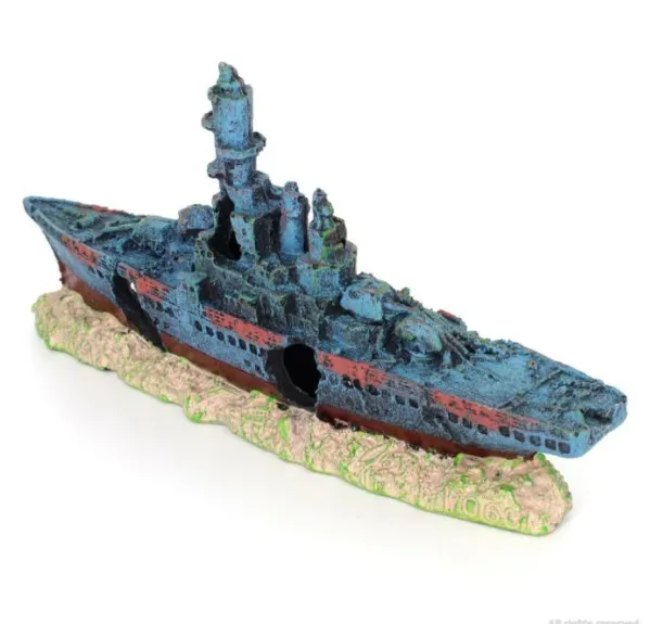 Декорація Aqua Nova "Затонулий корабель" 23*4.5*11см AN673