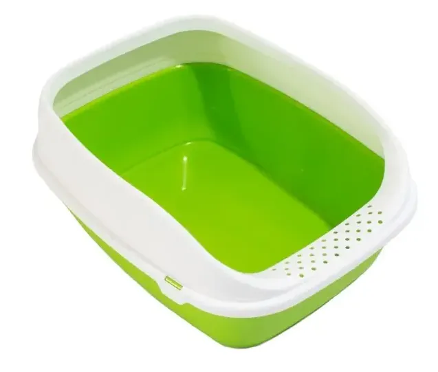 Туалет для котів з рамкою "BETA MAXI GREEN" 49*39*13