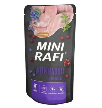 Mini Rafi пауч для собак малих порід з кроликом 150г
