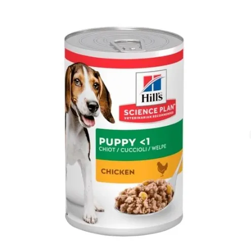 WET SP Canine Puppy Ch Цуценята/курка 370г