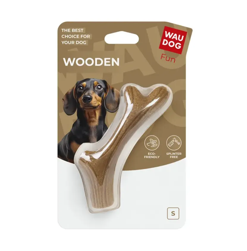 6255 Іграшка для собак WAUDOG FUN Wooden Pir S 14см