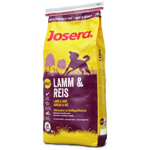 Josera Lamb & Rice для собак (ягня&рис), 1 кг (мішок 15 кг)