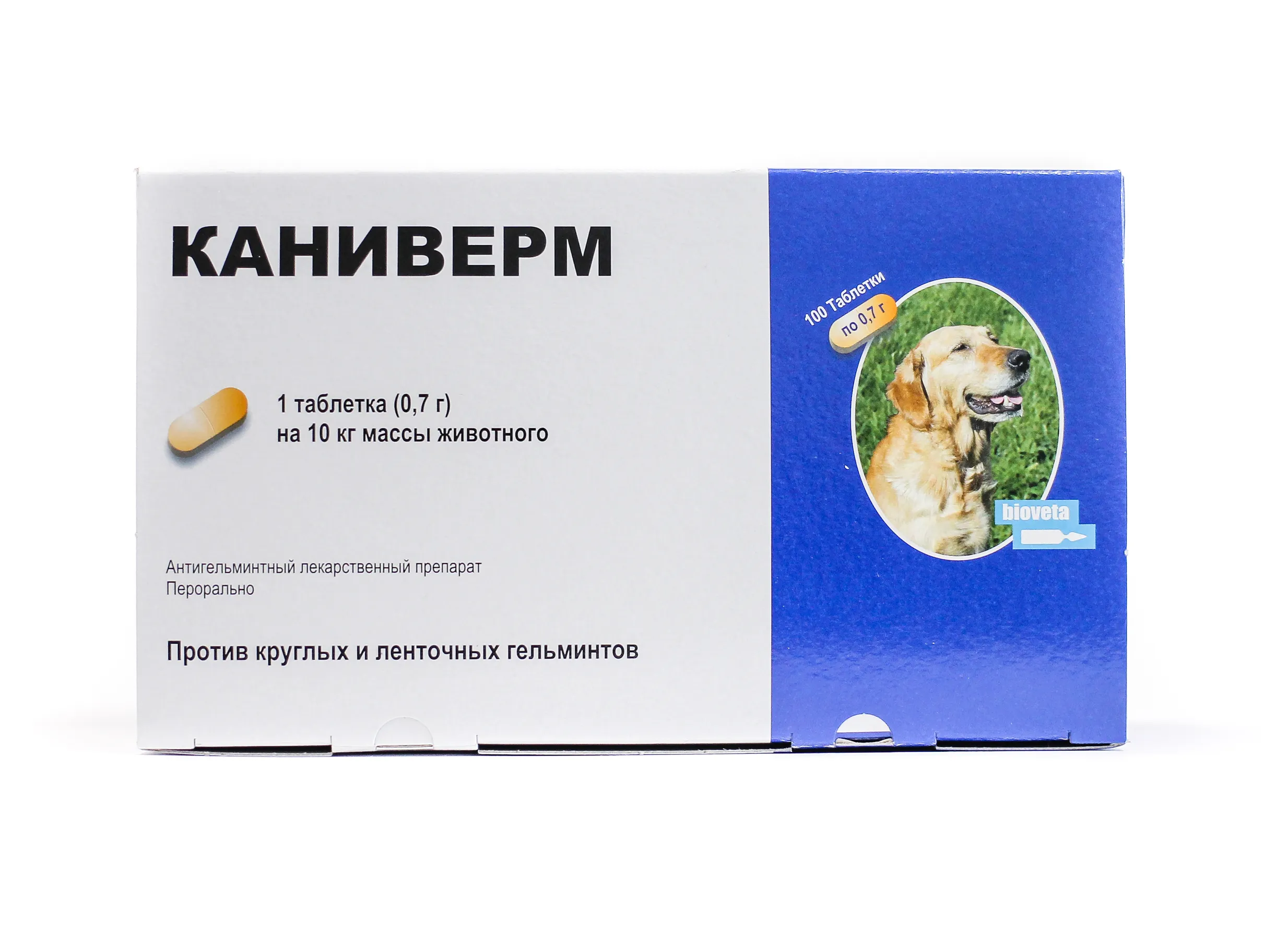 Каніверм таблетки від глистів , 1 табл.