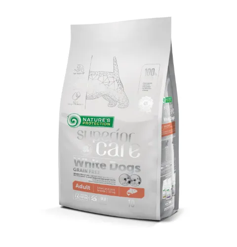 45996 NP SC Adult White Dogs Small & Mini Grain Free Salmon (для малих порід з лососем) 1кг