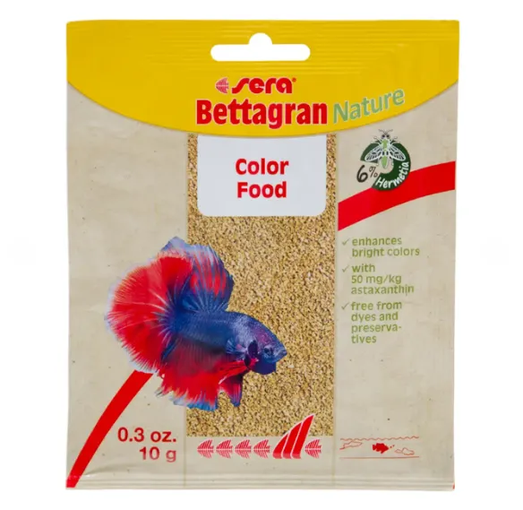 Sera bettagran Nature - корм для риб півників 10г