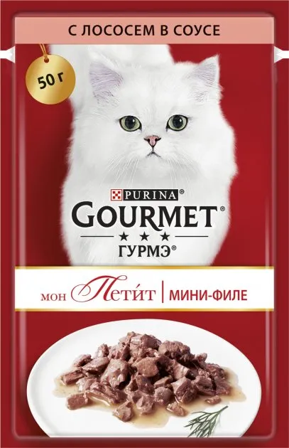 Gourmet Mon Petit 50г Лосось