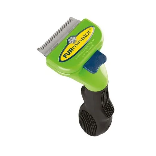 FURminator 46*8мм зелений з кнопкою для собак та котів