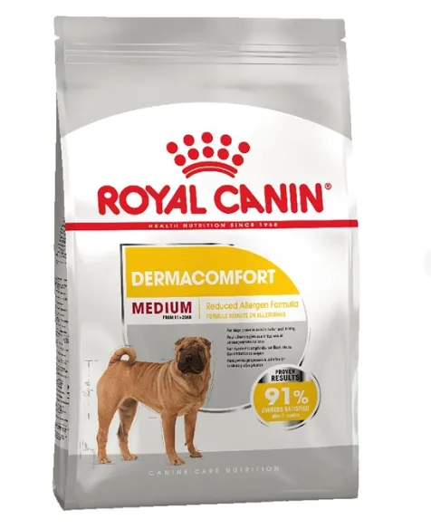 Royal Canin, Medium Dermacomfort 3кг