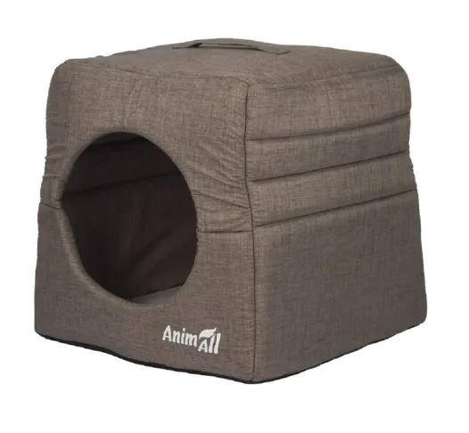 AnimAll Будиночок-лежанка Grey (43*43*41) 9398-2012A43