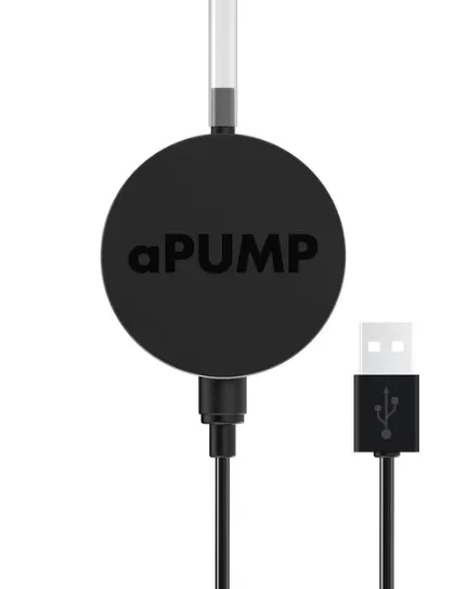 Безшумний акваріумний компресор aPUPM USB 5V для акваріумів до 100л 7910