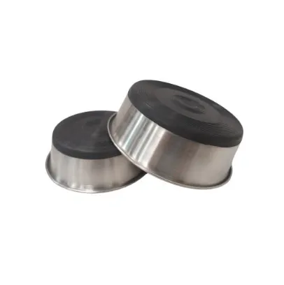 SWT2325-1 Миска металева на гумі 0.50mm/11см