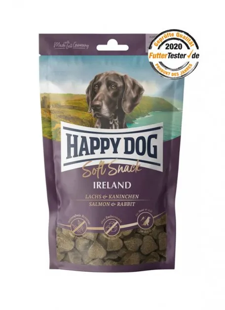 60688 Happy Dog Soft Snack Ireland 100g м'які закуски для собак середніх та великих порід з лососем та кроликом