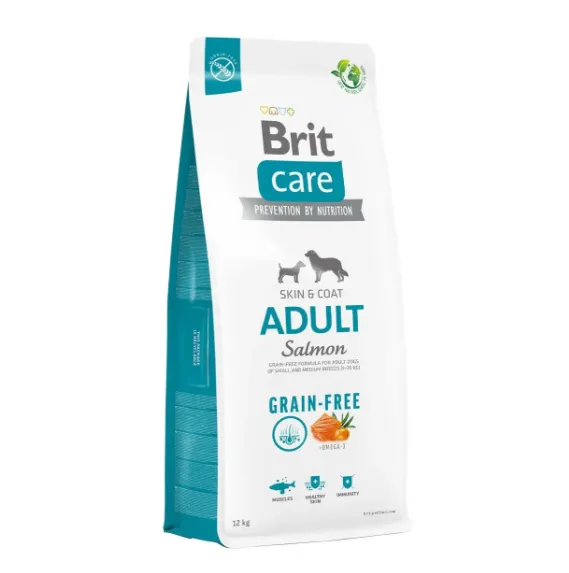 Brit Care GF Adult Small & Medium Breed Salmon Лосось (для собак до 25кг) 1кг 172198