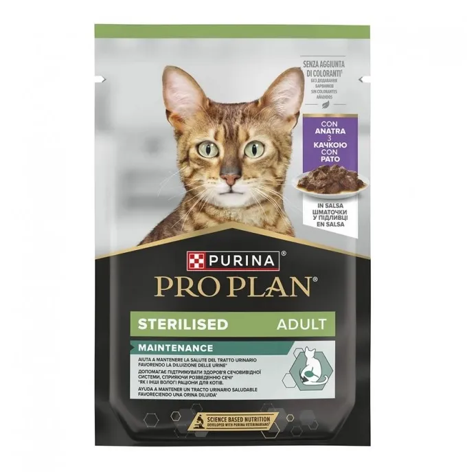 ProPlan Sterilised качка 0.85г