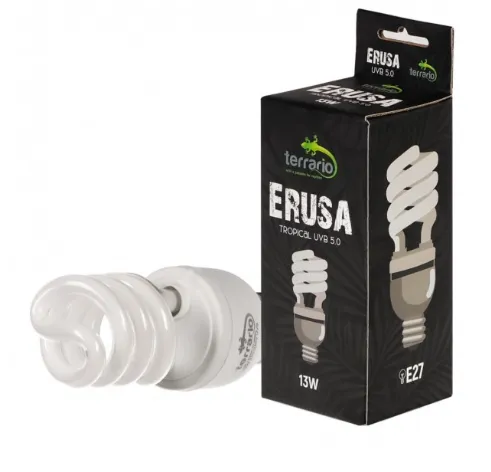 Люмінесцентна лампа Terrario Erusa Tropical UVB 5.0 13W TR-ERUSA-5.0-13W