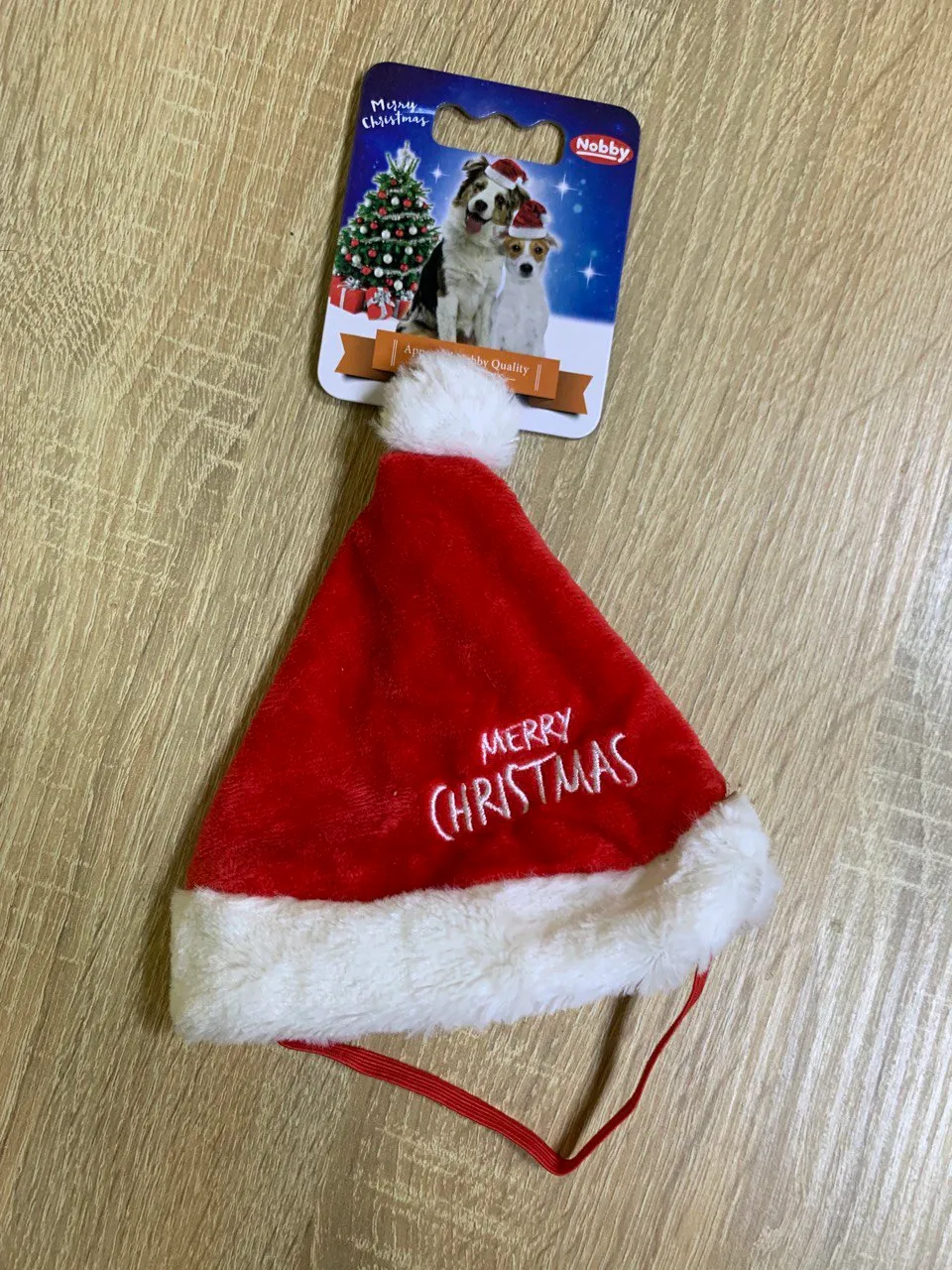 50635 Різдвяна шапочка Xmas червона 18см