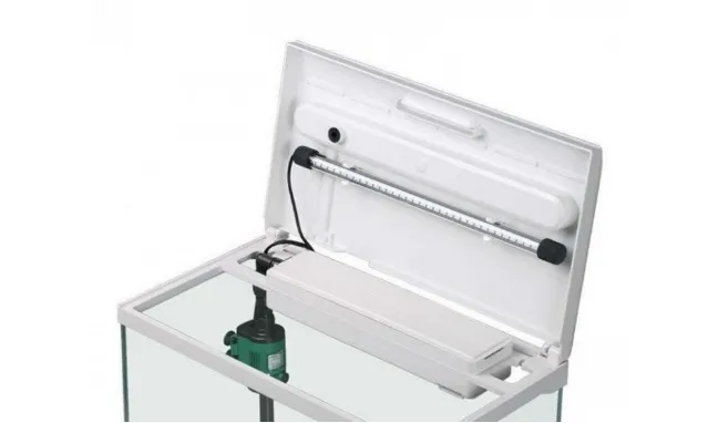 SunSun Акваріум "AT-420B" 30л, 42х23x31см, led, LP-500G біл.