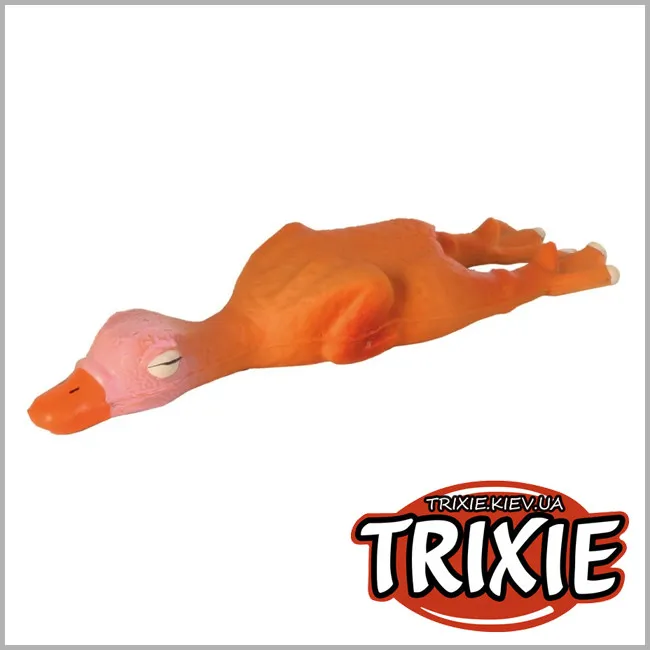 Trixie Іграшка для собак Тушка каченя, 14,5 см
