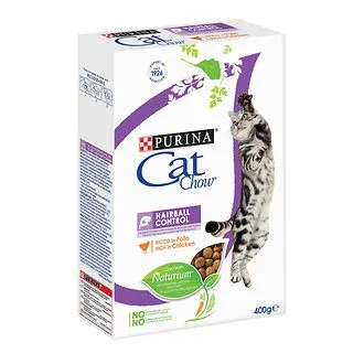 Cat Chow Hairball (курка), 400 г