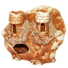 Декорація "Замок-скеля" Ф №59 18,5х10,5х16 см