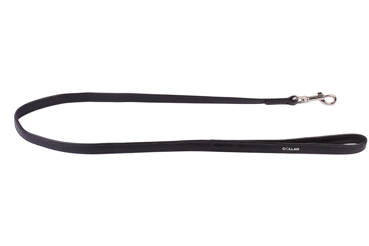 CoLLaR Glamour повідець (чорний), W 25 мм, L 122 см