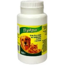 Лорі Пудра для догляду за шерстю для собак і котів, 100 г