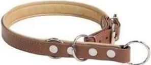 CoLLaR нашийник-зашморг подвійний з фіксатором (коричневий), W 20 мм, L 50-55 см