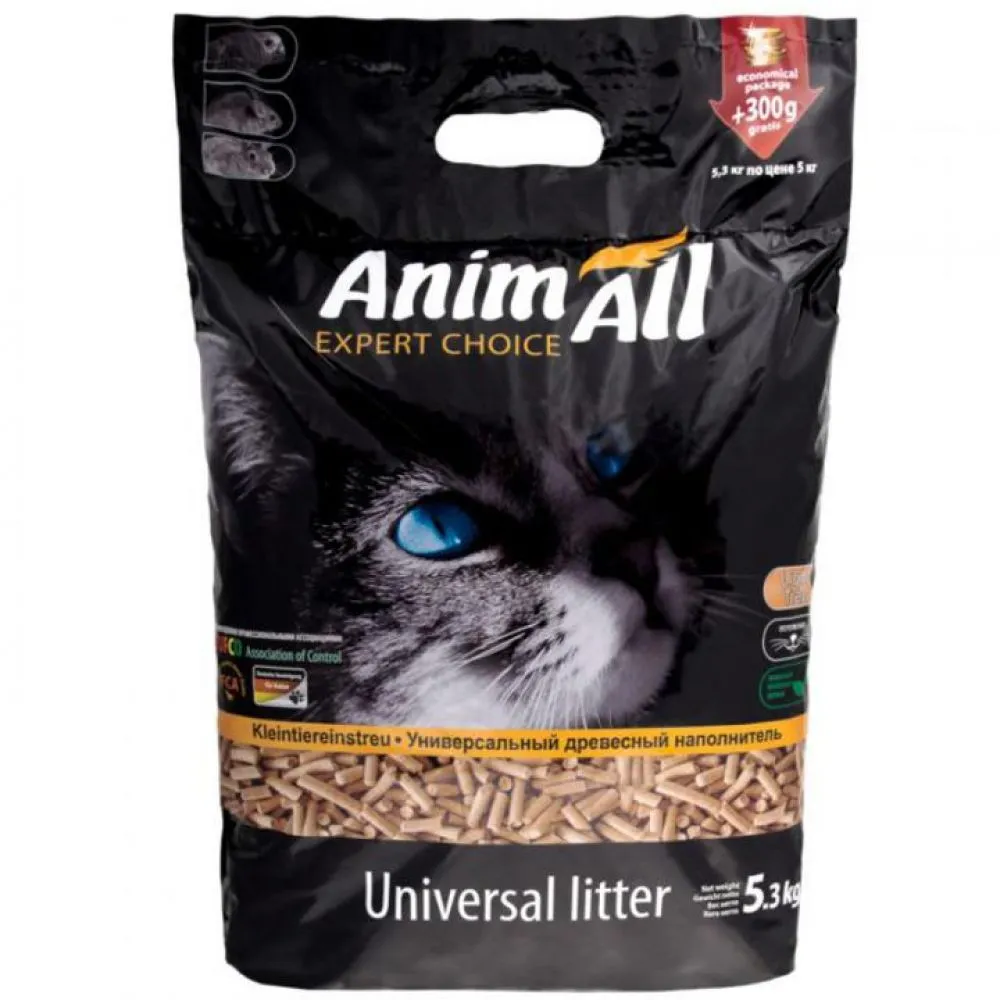 AnimAll наповнювач деревний, 5.3 кг