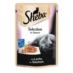 Sheba Selection пауч в соусі (лосось), 85 г