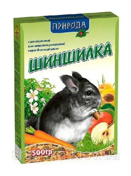 Корм Коктейль для гризуна "Шиншилка", 500 г