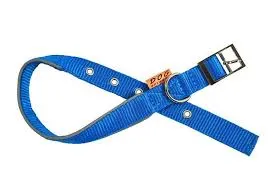 CoLLaR нашийник з нейлону зі світловідбиваючою вставкою (синій), W 20 мм, L 30-40 см