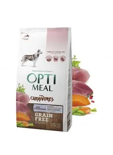 Optimeal для собак беззерновий (качка&овочі), 1.5 кг